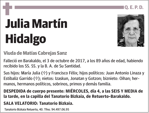 Julia Martín Hidalgo