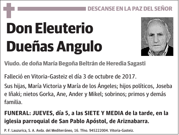 Eleuterio Dueñas Angulo