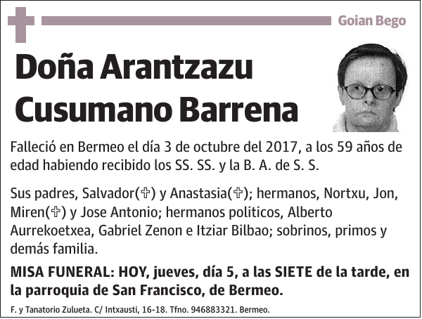 Arantzazu Cusumano Barrena