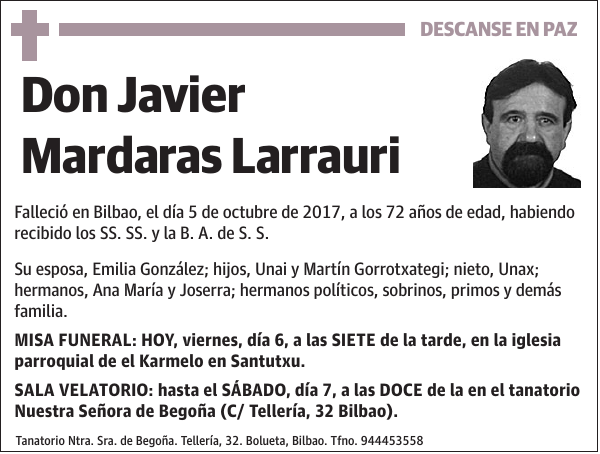 Javier Mardaras Larrauri