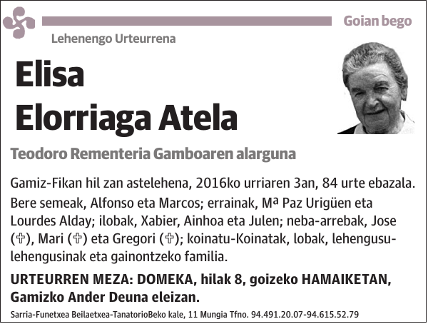 Elisa Elorriaga Atela