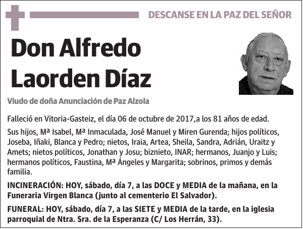 Alfredo Laorden Díaz