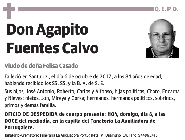 Agapito Fuentes Calvo