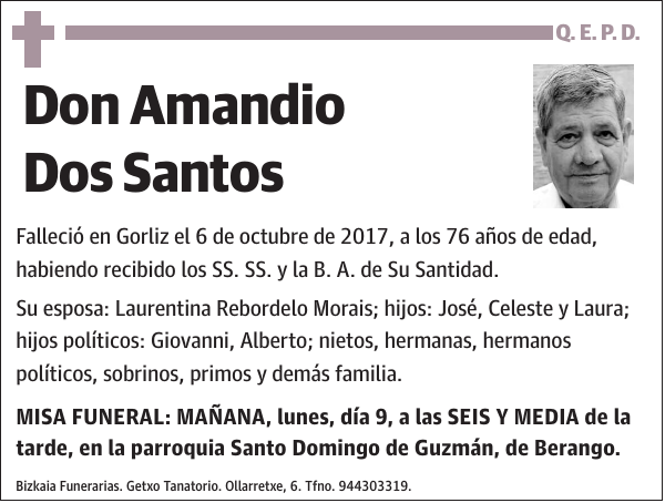 Amandio Dos Santos