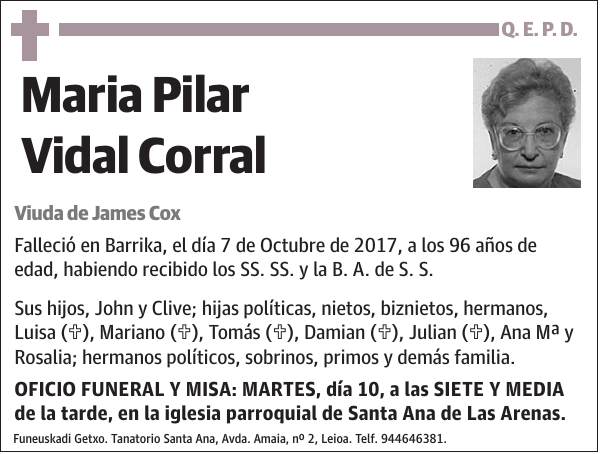 Maria Pilar Vidal Corral