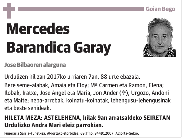 Mercedes Barandica Garay