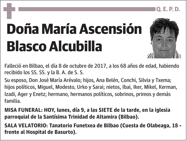 María Ascensión Blasco Alcubilla