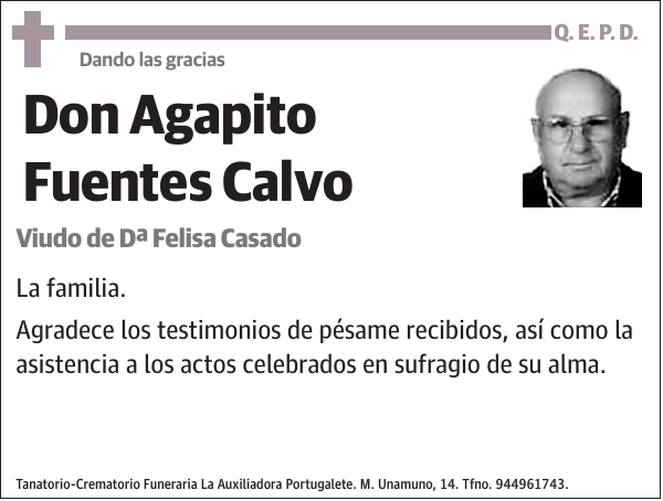 Agapito Fuentes Calvo