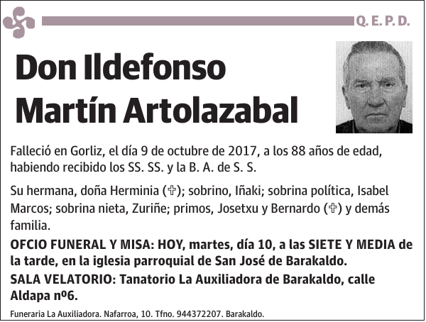 Ildefonso Martín Artolazabal