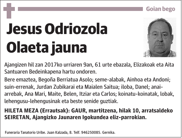 Jesus Odriozola Olaeta