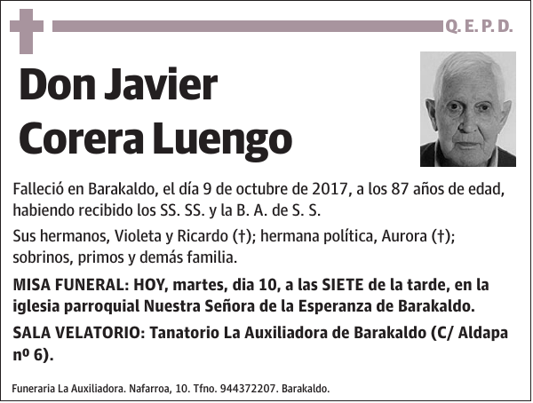 Javier Corera Luengo