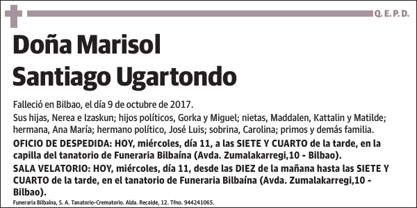 Marisol Santiago Ugartondo