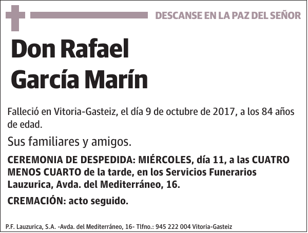 Rafael García Marín