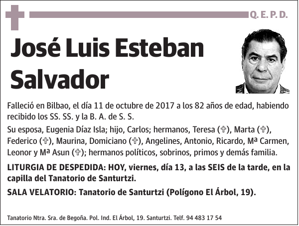 José Luis Esteban Salvador