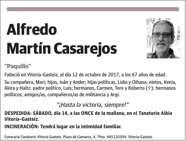 Alfredo Martín Casarejos