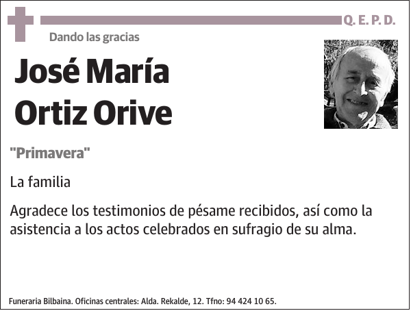 José María Ortiz Orive