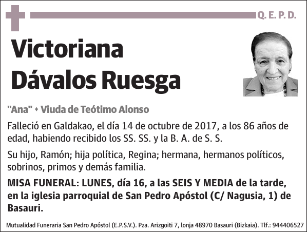 Victoriana Dávalos Ruesga