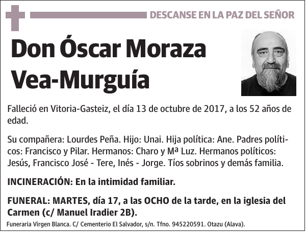 Óscar Moraza Vea-Murguía