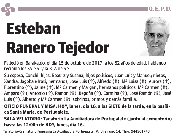 Esteban Ranero Tejedor