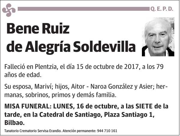 Bene Ruiz de Alegría Soldevilla