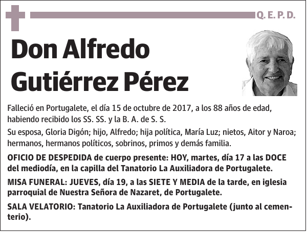 Alfredo Gutiérrez Pérez