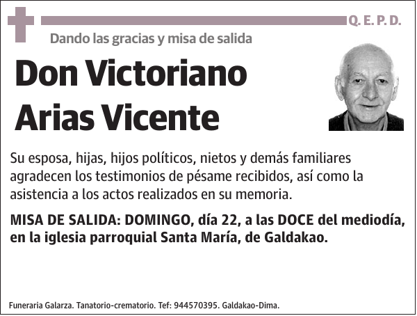 Victoriano Arias Vicente