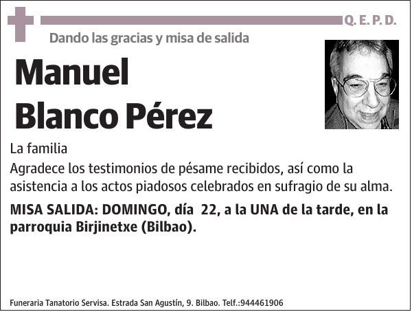 Manuel Blanco Pérez