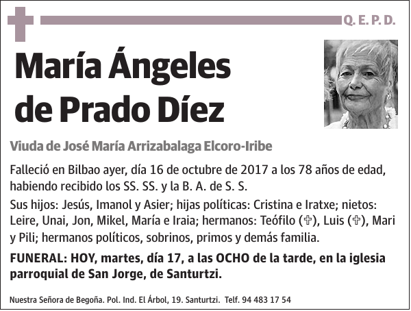 María Ángeles de Prado Díez