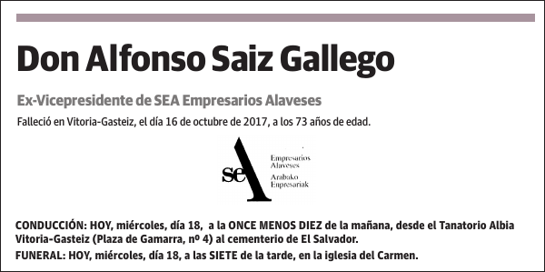 Alfonso Saiz Gallego