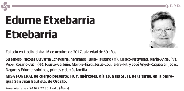 Edurne Etxebarria Etxebarria