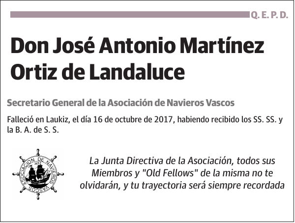 José Antonio Martínez Ortiz de Landaluce