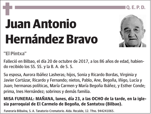 Juan Antonio Hernández Bravo