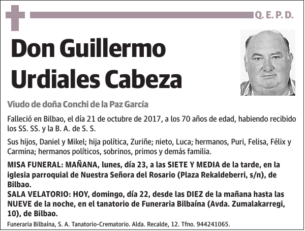 Guillermo Urdiales Cabeza