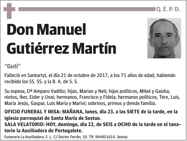 Manuel Gutiérrez Martín