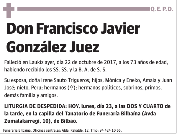 Francisco Javier González Juez