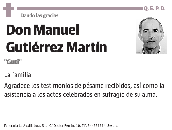 Manuel Gutiérrez Martín