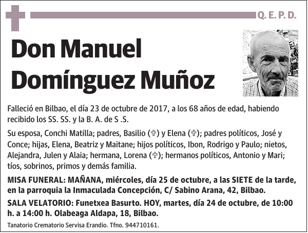 Manuel Domínguez Muñoz