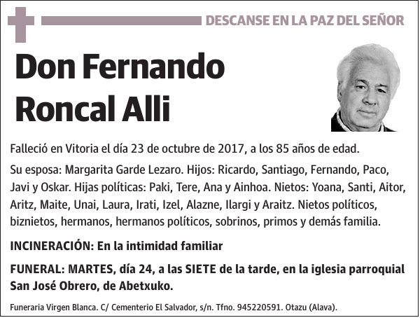 Fernando Roncal Alli