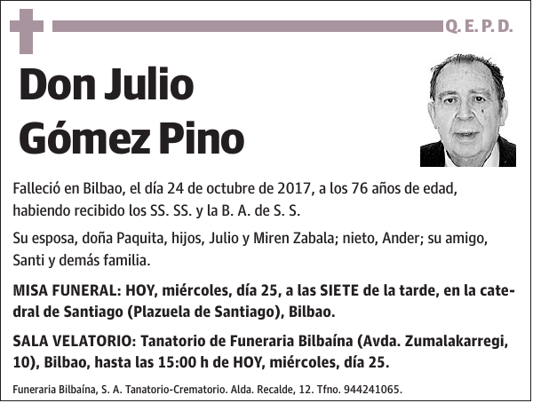 Julio Gómez Pino