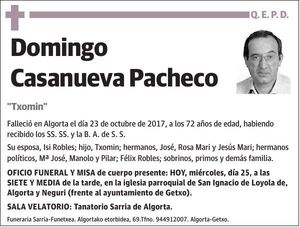 Domingo Casanueva Pacheco