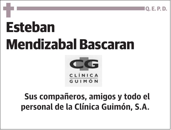 Esteban Mendizabal Bascaran