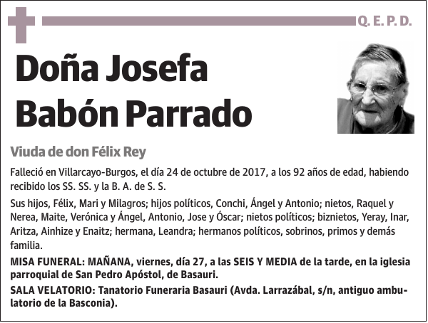 Josefa Babón Parrado