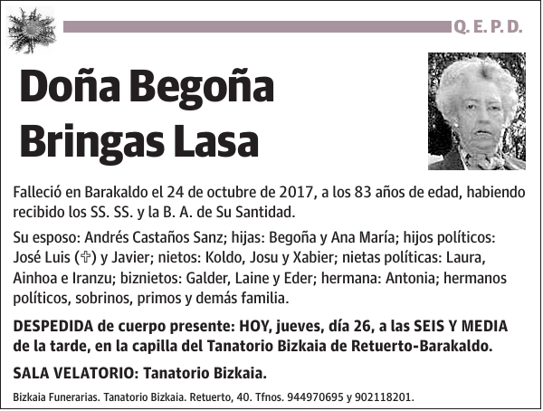 Begoña Bringas Lasa