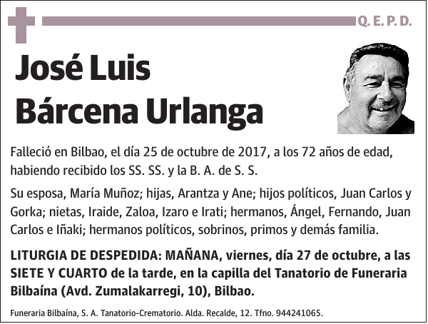 José Luis Bárcena Urlanga