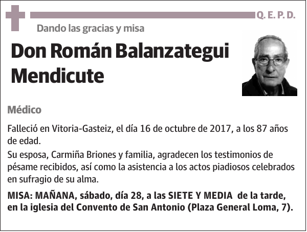 Román Balanzategui Mendicute