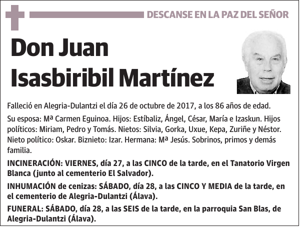 Juan Isasbiribil Martínez