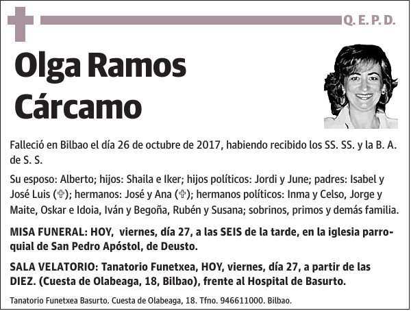 Olga Ramos Cárcamo