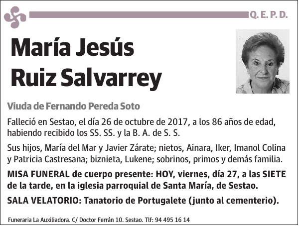 María Jesús Ruiz Salvarrey