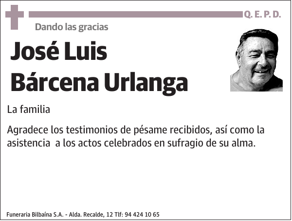 José Luis Bárcena Urlanga