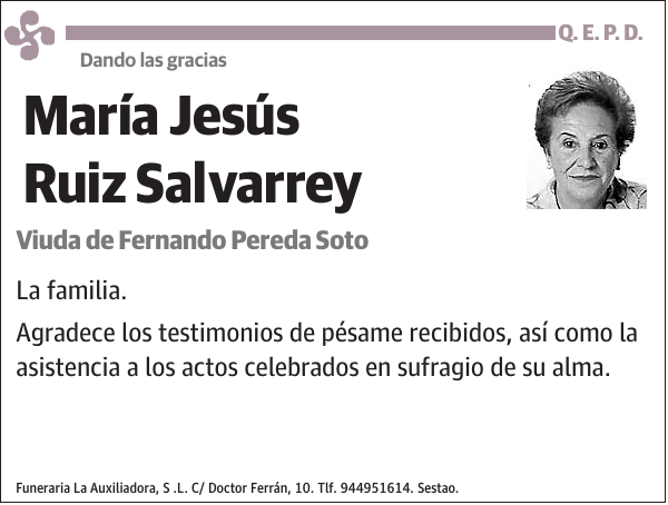 María Jesús Ruiz Salvarrey